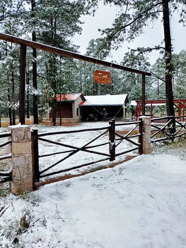 Entrada nevada
